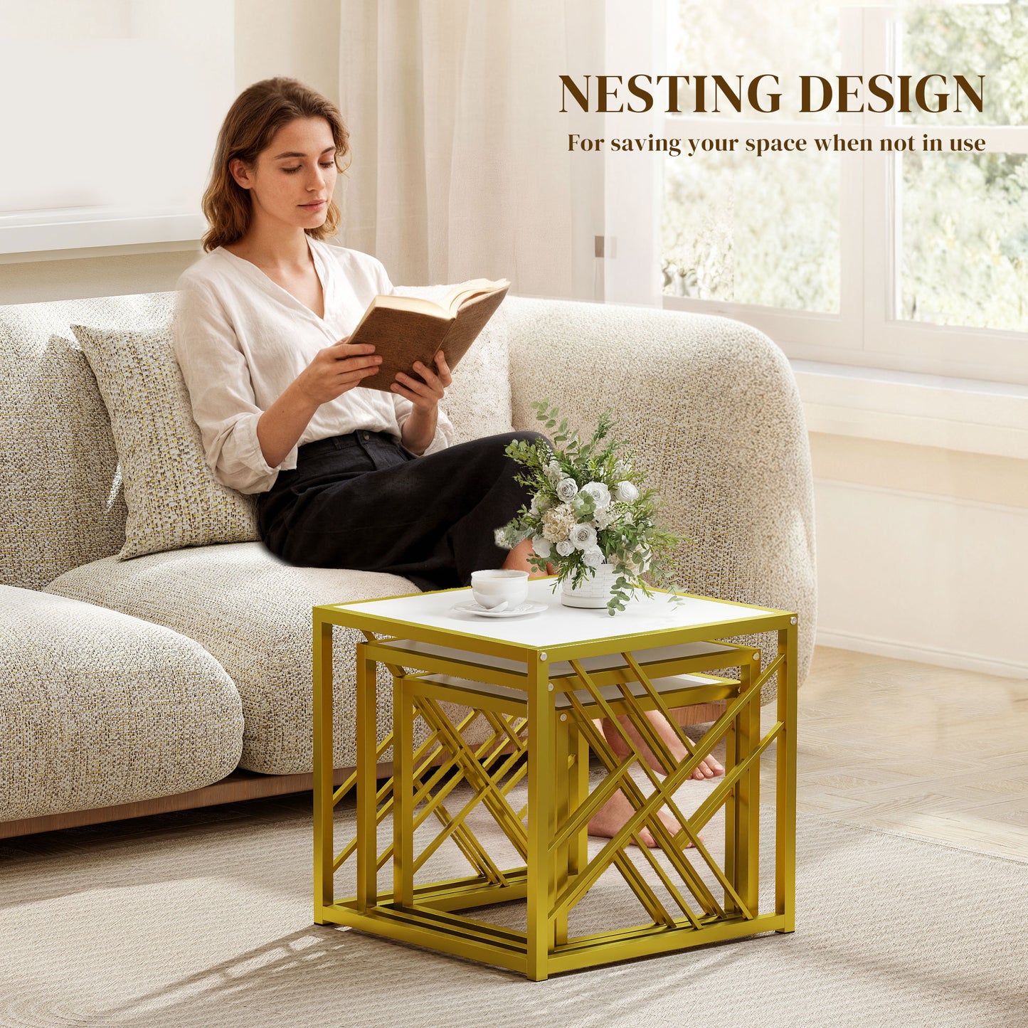 Standing Lamp with Rotatable Head, Modern Floor Lamp, Black