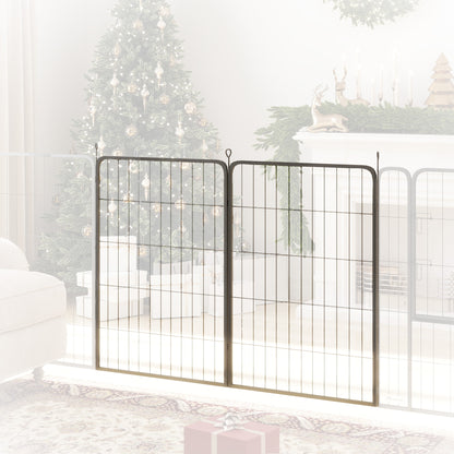 Easy Folding Pet Stroller for Large Dogs, Black