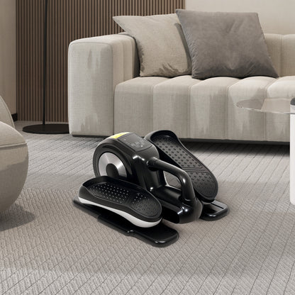 Mini Elliptical Machine, Seated Pedal Exerciser w/ Remote Control