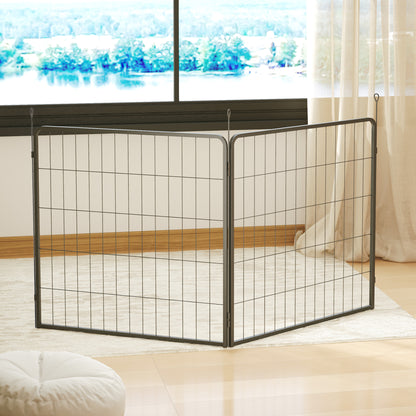PawHut 2 Piece Dog Pen Expansion Pack for 80cm High Pet Playpen for S M Dogs