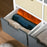 6 Drawer Storage Tower, Dresser Chest with Wood Top, Organizer Unit for Closets Bedroom Nursery Room Hallway