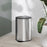 20L Kitchen Pedal Bin, Stainless Steel Bin with Soft-close Lid, Silver