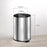 20L Kitchen Pedal Bin, Stainless Steel Bin with Soft-close Lid, Silver