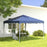 3 x 3m Pop Up Gazebo, Outdoor Camping Gazebo Party Tent with Carry Bag