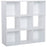 3-tier 9 Cubes Storage Unit Particle Board Cabinet Bookcase Organiser Home Office Shelves White