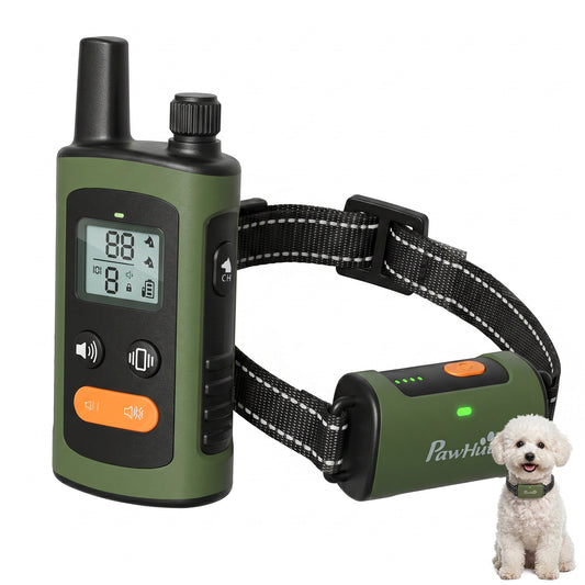 Dog Training Collar Anti Barking Device with 3 Modes 3200Ft Remote