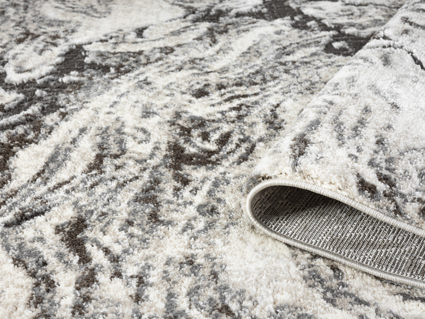 Eleanor Modern Embossed Living Room Area Rug - Abstract Design - 2 Colours Available