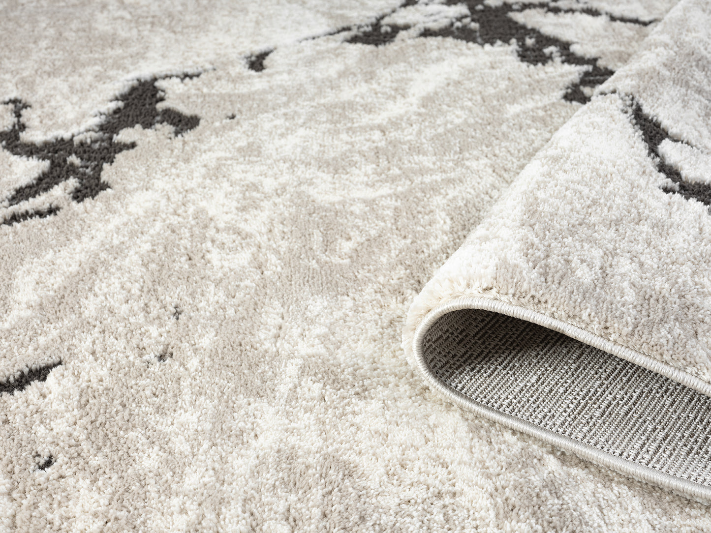 Eleanor Modern Embossed Living Room Area Rug - Abstract Design - 2 Colours Available