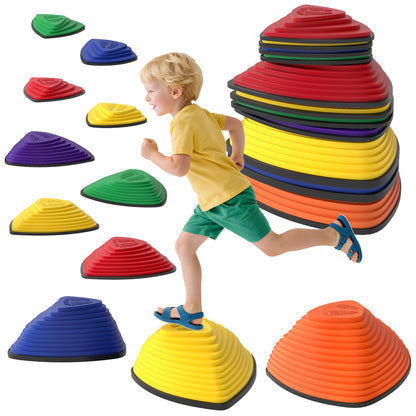 11 Pieces Stepping Stones for Balance and Motor Skills