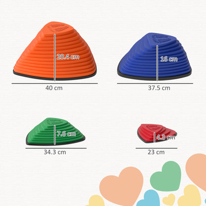 11 Pieces Stepping Stones for Balance and Motor Skills