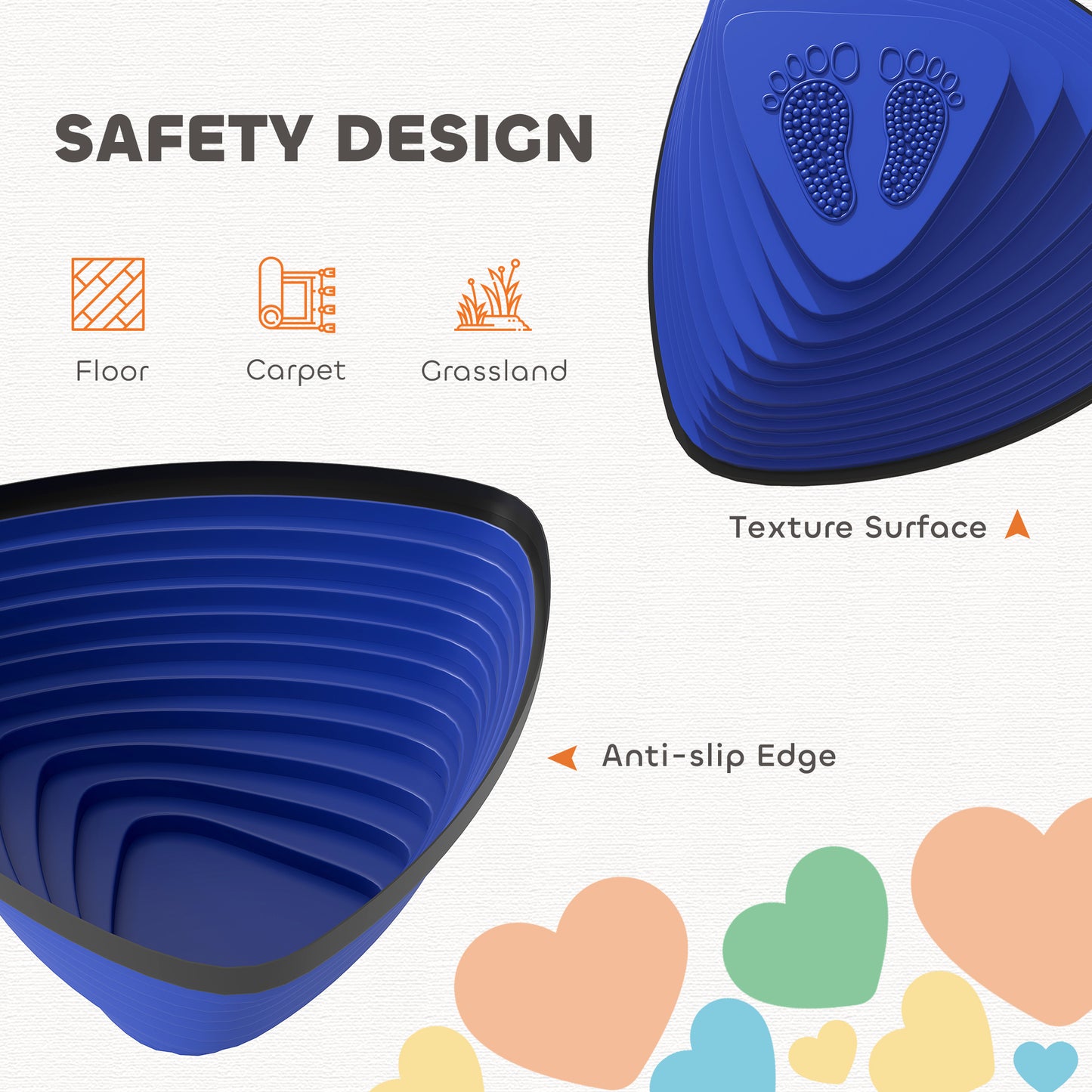 11 Pieces Stepping Stones for Balance and Motor Skills