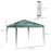 3 x 3m Pop Up Gazebo, Outdoor Camping Gazebo Party Tent with Carry Bag