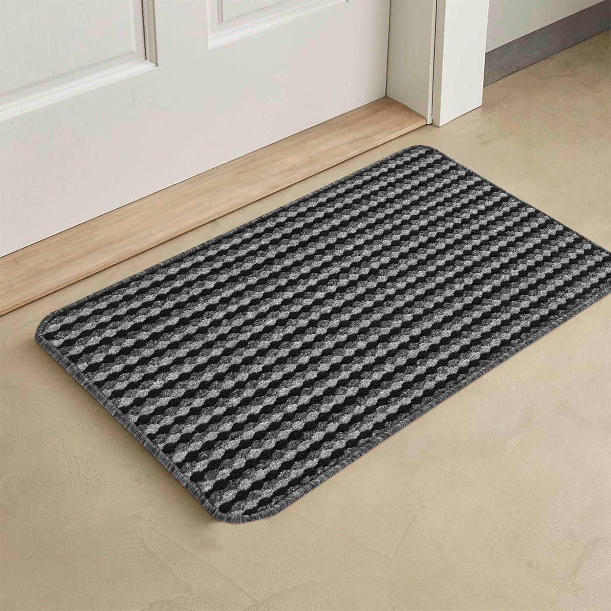 Eden Non Slip Washable Dirt Trapper Indoor Doormat - Kitchen Mats - Floor Mats - 3 Colours Available