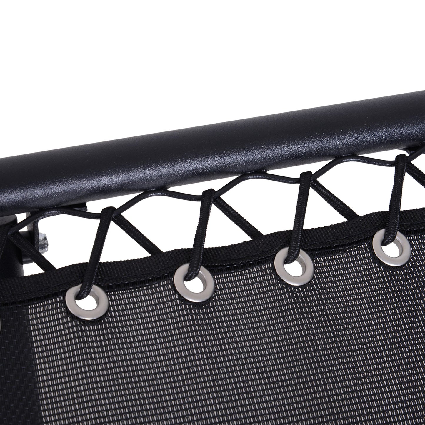 3PC Zero Gravity Chairs Sun Lounger Table Set w/ Cup Holders, Black