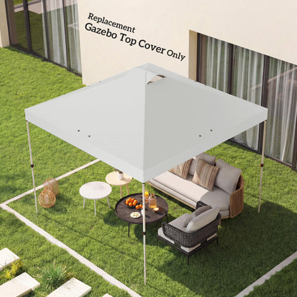 Gazebo Roof Replacement UV50+ Waterproof 3x3(m) White