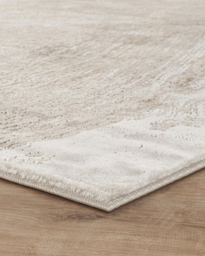 Elysium Abstract Rug With Velvet Feel Stylish Metallic Sheen Expression Design