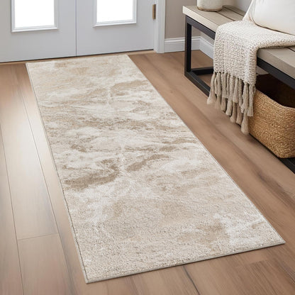 Elysium Abstract Rug With Velvet Feel Stylish Metallic Sheen Nebula Design