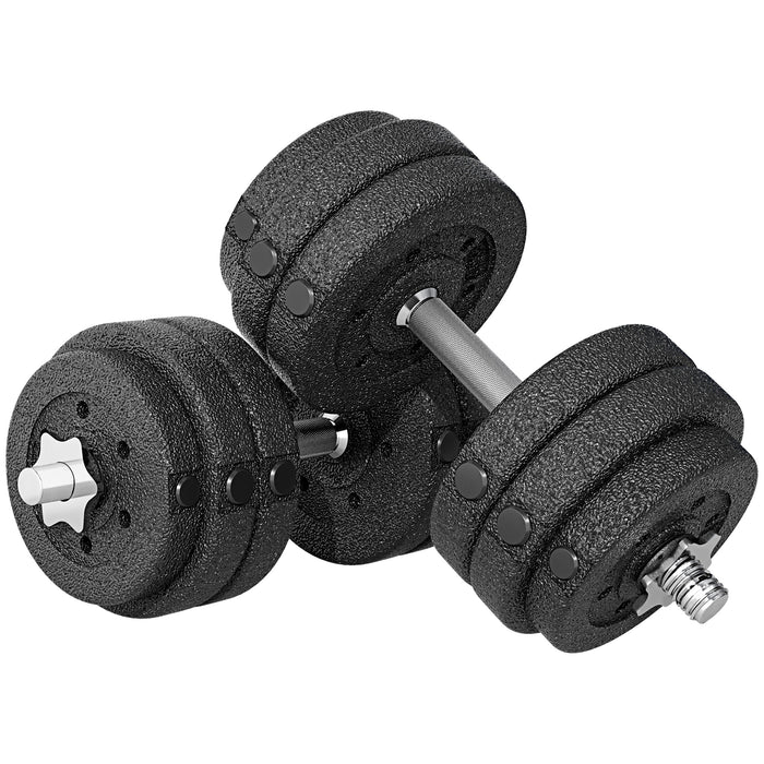 30KG Adjustable Dumbbells Weight Set Hand Weight for Body Fitness