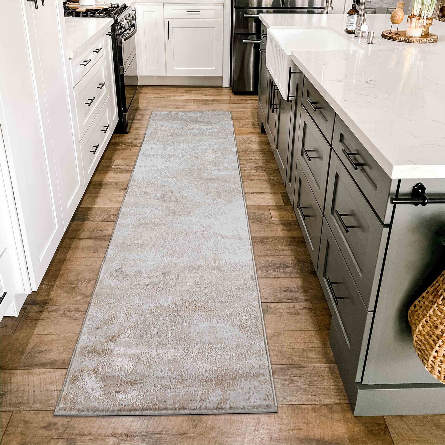 Emperor Onyx Modern Abstract Area Rug – Stylish Sprayed Design for Elegant Interiors - 6 Colours Available