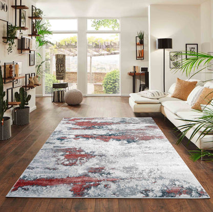 Emperor Onyx Modern Abstract Area Rug – Stylish Sprayed Design for Elegant Interiors - 6 Colours Available
