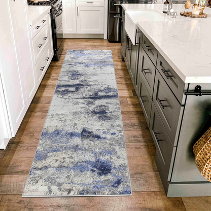 Emperor Onyx Modern Abstract Area Rug – Stylish Sprayed Design for Elegant Interiors - 6 Colours Available