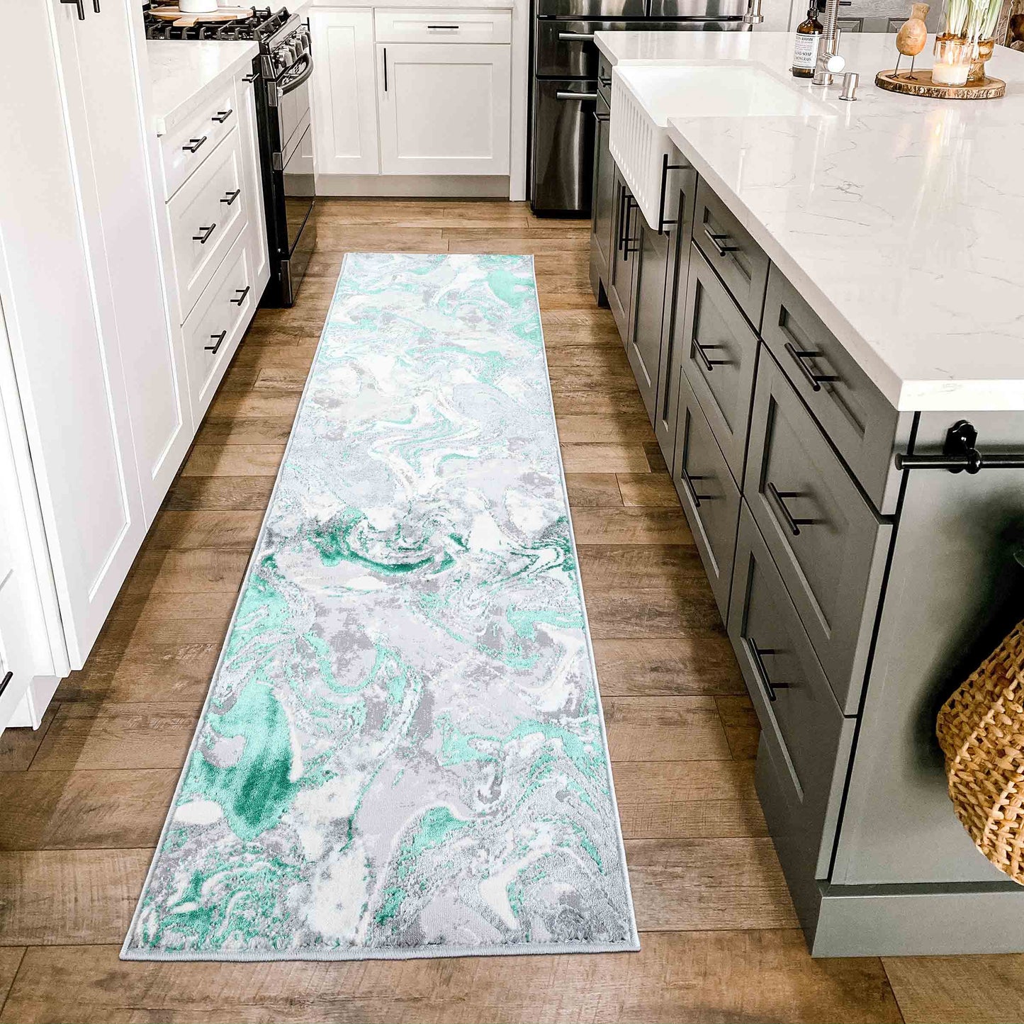 Emperor Solarius Modern Abstract Area Rug – Stylish Abstract Patterns for Trendy Homes - 6 Colours Available