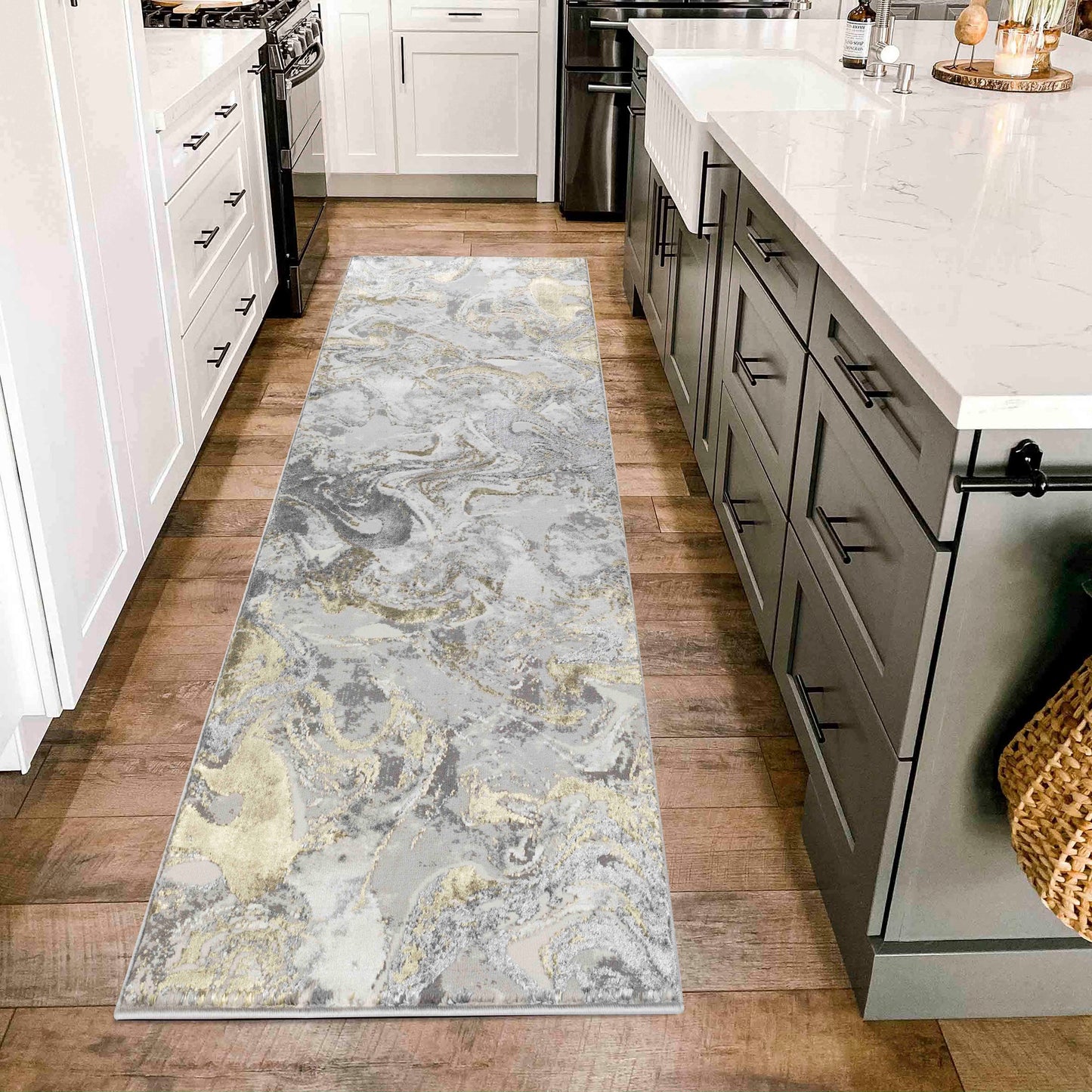 Emperor Solarius Modern Abstract Area Rug – Stylish Abstract Patterns for Trendy Homes - 6 Colours Available