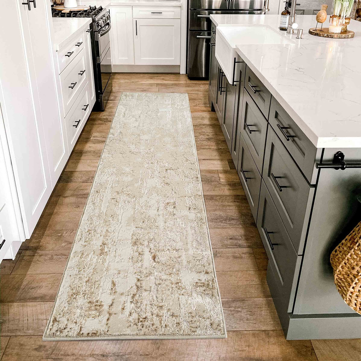 Emporor Modern Styra Abstract Area Rugs Luxury for Bedroom, Living Room, and Hallway - 6 Colours Available