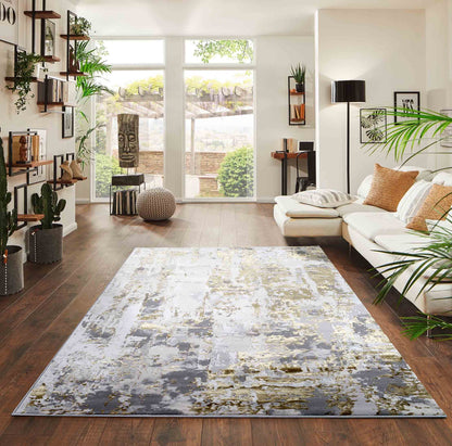 Emporor Modern Styra Abstract Area Rugs Luxury for Bedroom, Living Room, and Hallway - 6 Colours Available
