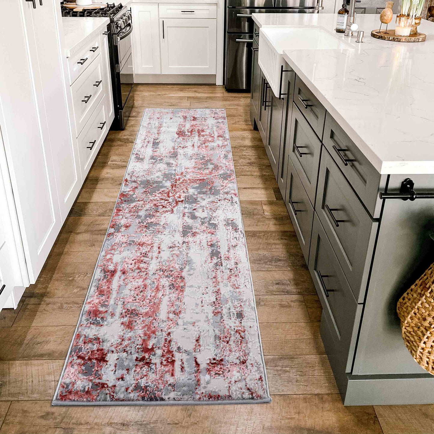 Emporor Modern Styra Abstract Area Rugs Luxury for Bedroom, Living Room, and Hallway - 6 Colours Available