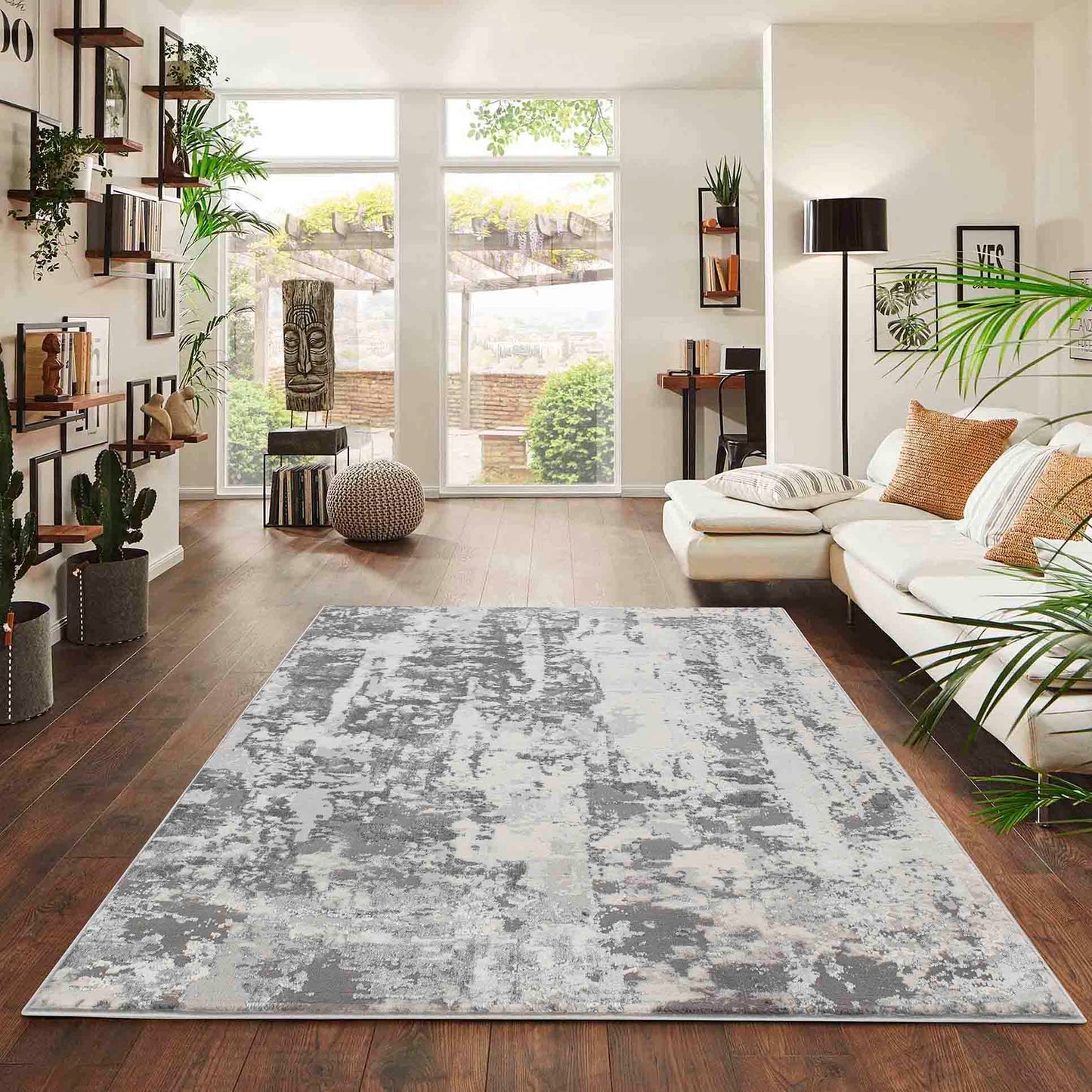 Emporor Modern Styra Abstract Area Rugs Luxury for Bedroom, Living Room, and Hallway - 6 Colours Available