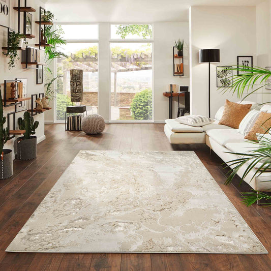 Emperor Picasso Modern Abstract Area Rug – Waterflow-Inspired Design for Trendy Home Décor - 6 Colours Available