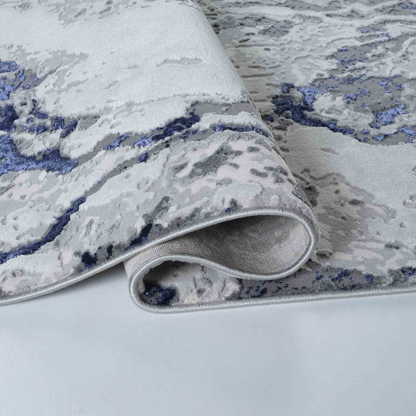Emperor Picasso Modern Abstract Area Rug – Waterflow-Inspired Design for Trendy Home Décor - 6 Colours Available