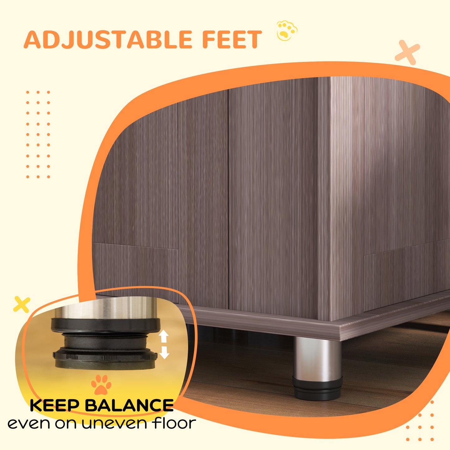 Dog Crate Kennel Cage for Medium Large Dog, Indoor End Table, Purple