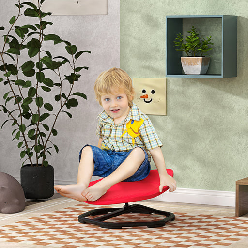 Spinning Chair for Autism Sit and Spin, Coordination & Balance, Red