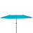 4.6m Double-Sided Patio Parasol Sun Umbrella-Blue