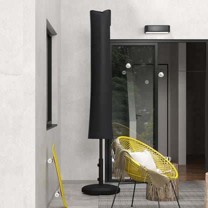 Parasol Cover, Patio Cantilever Cover, Banana Umbrella Cover, Black