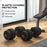 30kg Adjustable 2 IN 1 Barbell Dumbbells Weight Set for Body Fitness