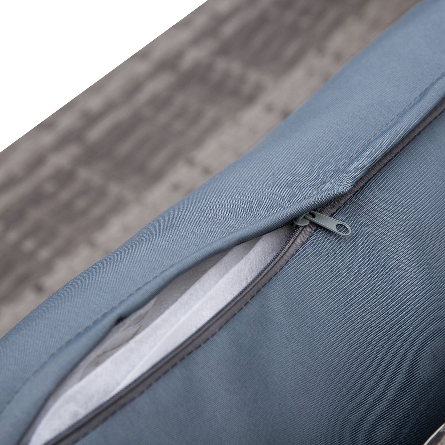 3 PCs Rattan Outdoor Set Cushion L Shape Corner Sofa Coffee Table