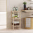 3-Tier Bathroom Storage Shelving Unit, Freestanding Bamboo Shelves, Natural