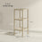 3-Tier Bathroom Storage Shelving Unit, Freestanding Bamboo Shelves, Natural