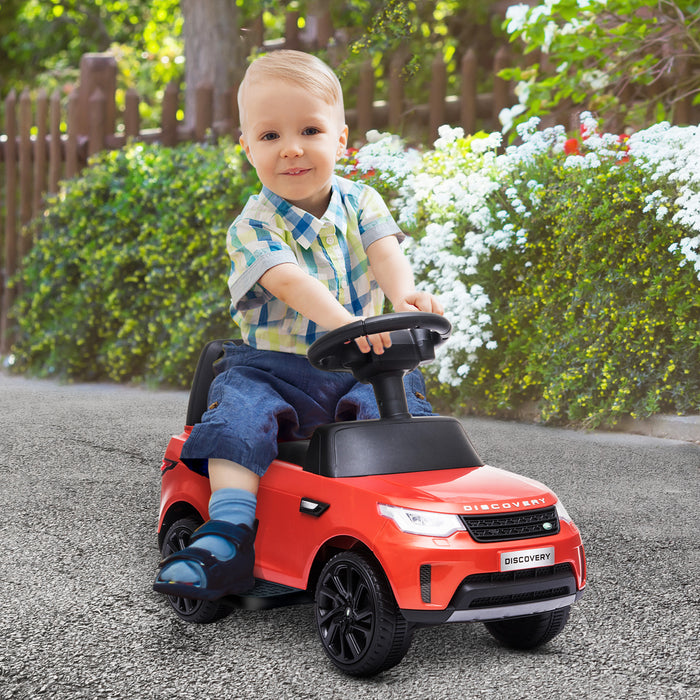 Land Rover Licensed Kids Electric Ride On Car Sliding Car - Red