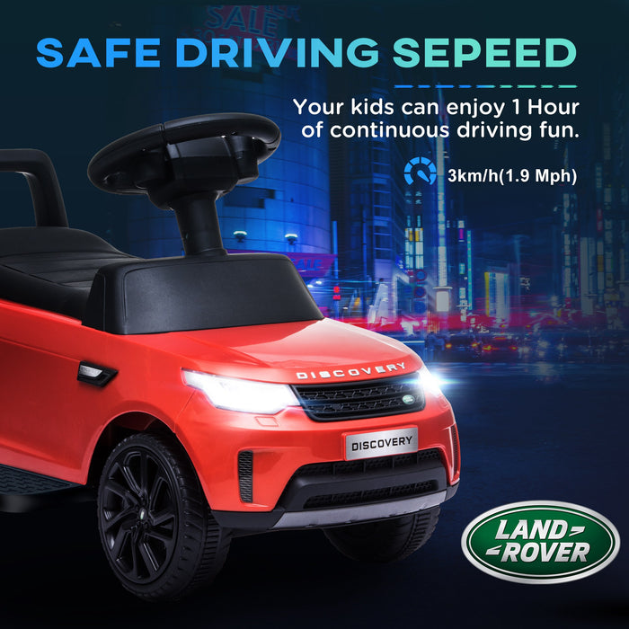 Land Rover Licensed Kids Electric Ride On Car Sliding Car - Red