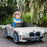 BMW i4 Licensed 12V Kids Electric Ride-On Car w/ Remote Control - White