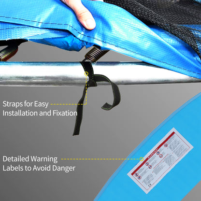 12ft Trampoline Accessories Pad Surround Pad Replacement Spare Light Blue