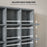 DVD CD Media Storage Rack, Video Display Unit, 89 x 130.5 cm, Grey