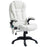 Office Chair w/ Heating Massage Points Relaxing Reclining White