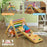 Toddler Climbing Frame, Wooden Indoor Pikler Triangle Set