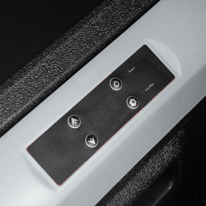 40L Car Refrigerator 12V Portable Freezer for Camping, Grey