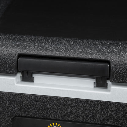 40L Car Refrigerator 12V Portable Freezer for Camping, Grey